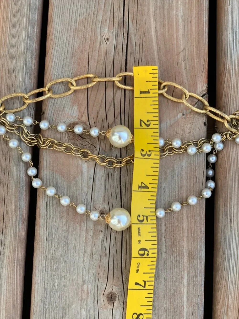 Vintage Chain Hip Waist Belt Gold Pearl Beads Bikini Beach Festival Boho Retro